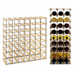 Regał na wino Stojak modułowy RW-8-7X7-49 butelek