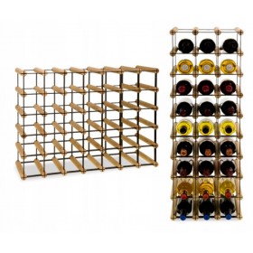 Regał na wino Stojak modułowy RW-8-7X5-35 butelek