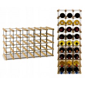 Regał na wino Stojak modułowy RW-8-7X4-28 butelek