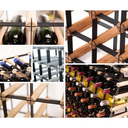 Regał na wino Stojak modułowy RW-8-7X3-21 butelek