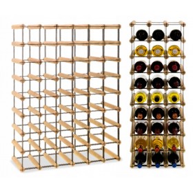 Regał na wino Stojak modułowy RW-8-6X8-40 butelek