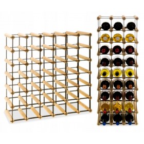 Regał na wino Stojak modułowy RW-8-6X6-36 butelek
