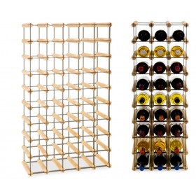 Regał na wino Stojak modułowy RW-8-5X9-45 butelek