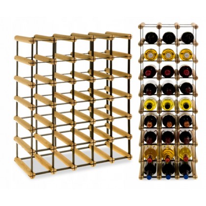 Regał na wino Stojak modułowy RW-8-5X6-30 butelek