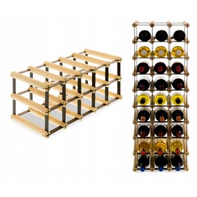 Regał na wino Stojak modułowy RW-8-5X2-10 butelek