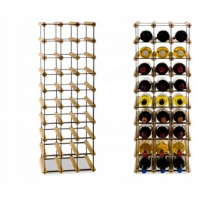 Regał na wino Stojak modułowy RW-8-3X9-27 butelek
