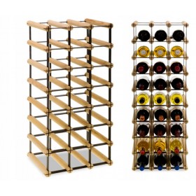Regał na wino Stojak modułowy RW-8-3X7-21 butelek