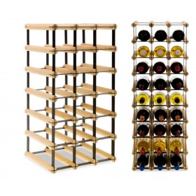 Regał na wino Stojak modułowy RW-8-3X6-18 butelek