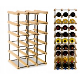 Regał na wino Stojak modułowy RW-8-3X5-15 butelek