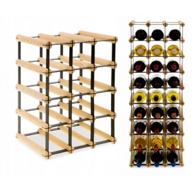 Regał na wino Stojak modułowy RW-8-3X4-12 butelek