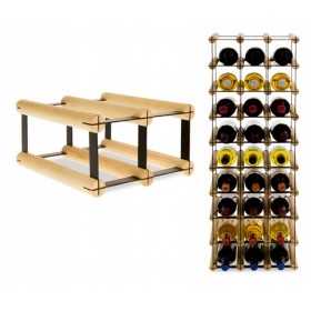 Regał na wino Stojak modułowy RW-8-2X1-2 butelki