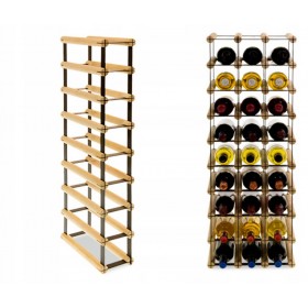 Regał na wino Stojak modułowy RW-8-1X8-8 butelek