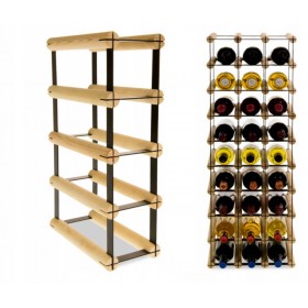 Regał na wino Stojak modułowy RW-8-1X4-4 butelki