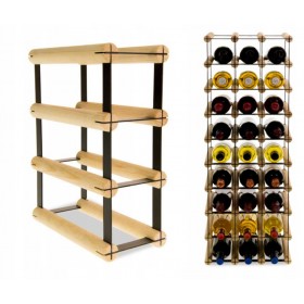 Regał na wino Stojak modułowy RW-8-1X3-3 butelki