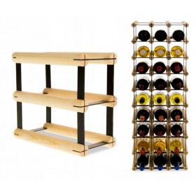 Regał na wino Stojak modułowy RW-8-1X2-2 butelki