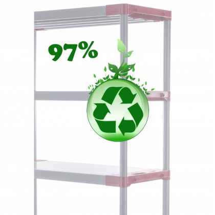 Półka do regału plastikowego JUP_P_150_SZAR