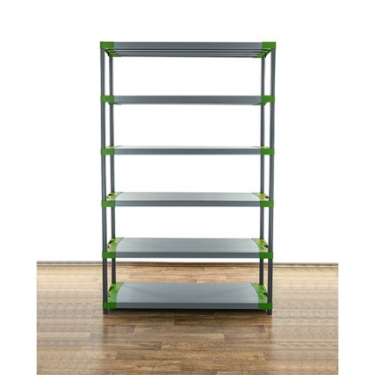 Regał magazynowy plastikowy JUPITER-6_150_ZIEL
