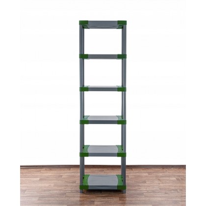 Regał magazynowy plastikowy JUPITER-6_070_ZIEL