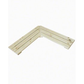 Półka narożna ażurowa do regału MAXI 82,5x26,5cm