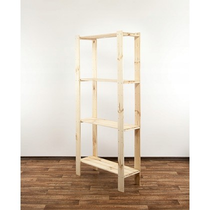 Półka drewniana ażurowa do regału MAXI 80x26,5cm