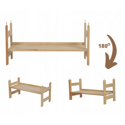 Regał na książki Modułowy BERDO 120,8x80x34,4 4P
