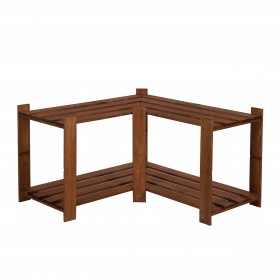Regał B na książki buty narożny 50X85X38 2p
