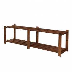 Regał B na książki buty drewniany 50X170X38 2p