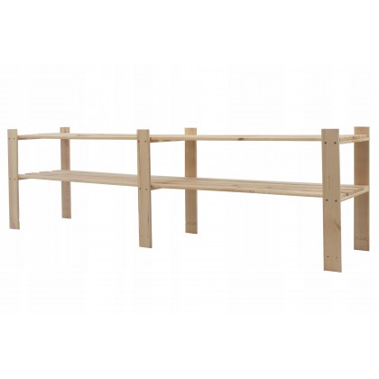 Regał na książki buty drewniany 50X170X38 2p