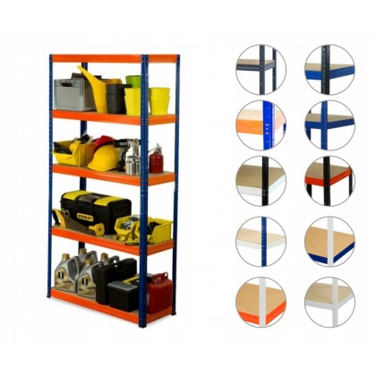 Regał metalowy HL magazyn HNO-180x120x30-5-400