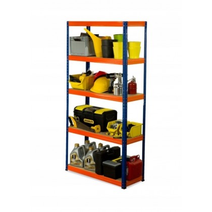 Regał metalowy HL magazyn HNO-180x075x40-5-175