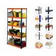 Regał metalowy HL magazyn HNO-180x110x60-5-175
