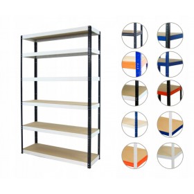 Regał magazynowy HL szeroki HBW-180x150x50-6-175