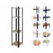 Regał metalowy HL magazyn HBW-180x035x35-4-0WZ
