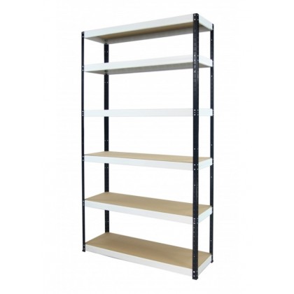 Regał metalowy HL magazyn HBW-196x100x30-6-175