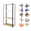 Regał metalowy HL magazyn HBW-180x075x30-4-400