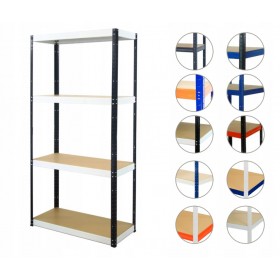 Regał metalowy HL magazyn HBW-180x120x60-4-175