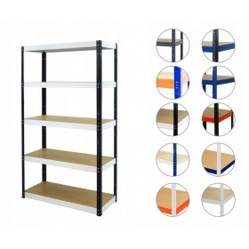 Regał metalowy HL magazyn HBW-180x100x40-5-175