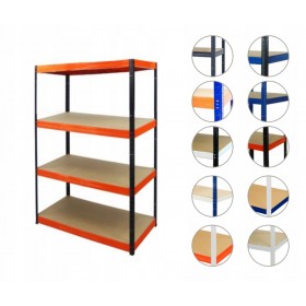 Regał metalowy HL magazyn HBO-180x110x60-4-400
