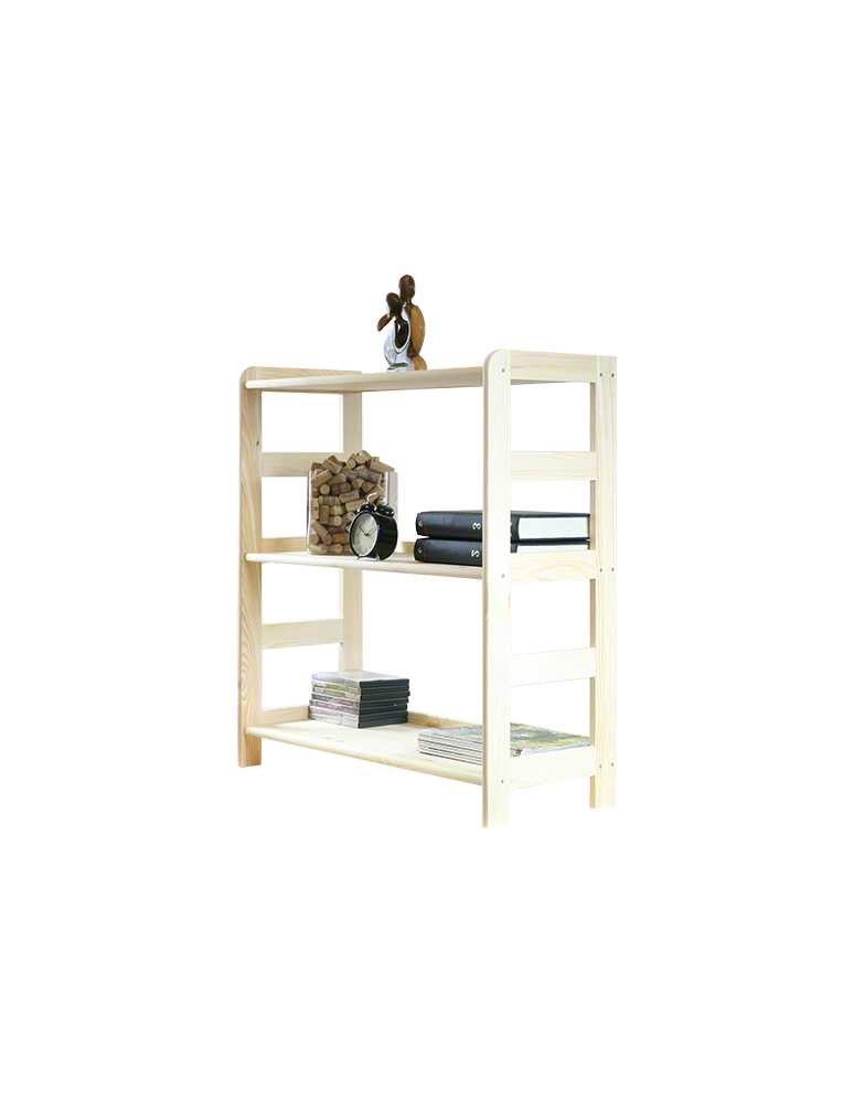 Serie R - Holzregal Bücherregal R-01 (89x63x33), 3 Böden - product kuptej.pl 1