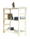 Holzregal Bücherregal R-01 (89x63x33), 3 Böden