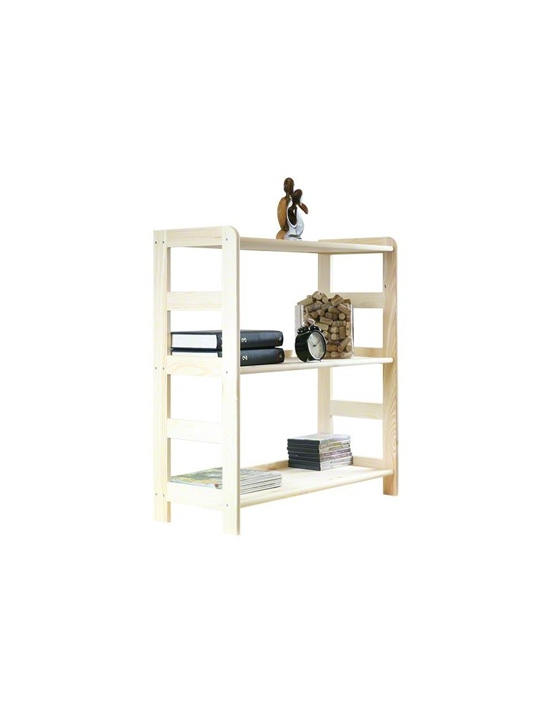 Büroregale - Holzregal Bücherregal R-02 (89x83x33), 3 Böden - product kuptej.pl 1