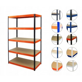 Regał metalowy HL magazyn HBO-180x110x60-5-175