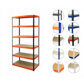 Regał metalowy HL magazyn HBO-213x100x60-6-275