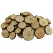 Plastry drewna zestaw 50 szt 6-16 cm Iglaste