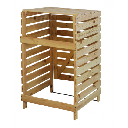 Pojedyncza obudowa na kosze OBK 1x120L Naturalna