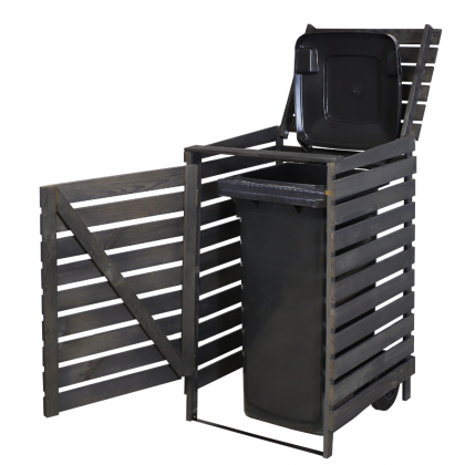 Pojedyncza obudowa na kosze OBK 1x120L Antracytowa