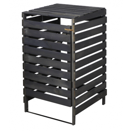 Pojedyncza obudowa na kosze OBK 1x120L Antracytowa
