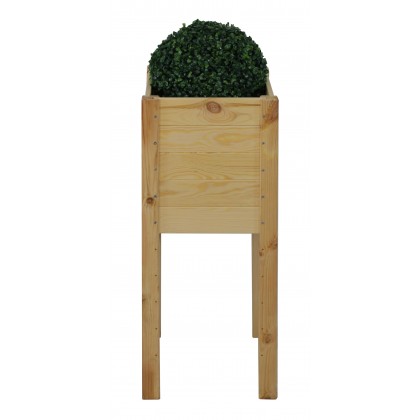 Drewniana Skrzynia na nóżkach /szer. 34cm/Regulacja Dna/ RDS – Naturalna