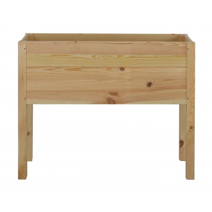 Drewniana Skrzynia na nóżkach /szer. 88cm/Regulacja Dna/ RDS – Naturalna