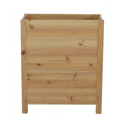 Wysoka Skrzynia na Donicę /szer. 60cm/Regulacja Dna/ RDS – Naturalna